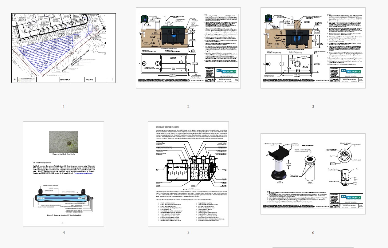 Conventional & Alternative Septic System Design Permits