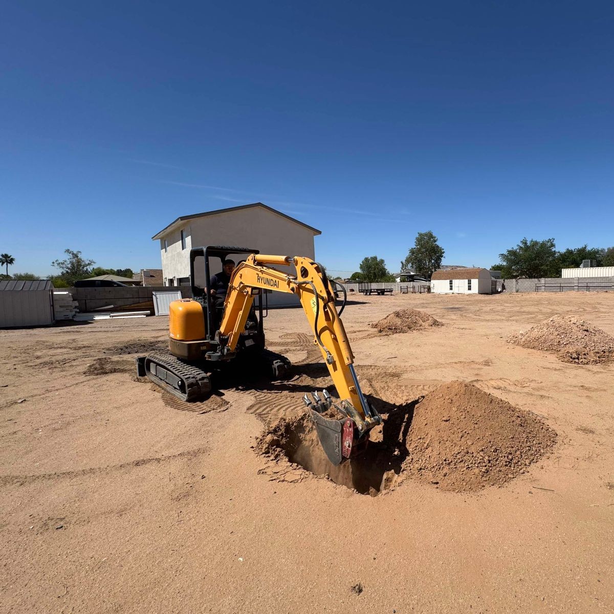 Servicio de excavación
